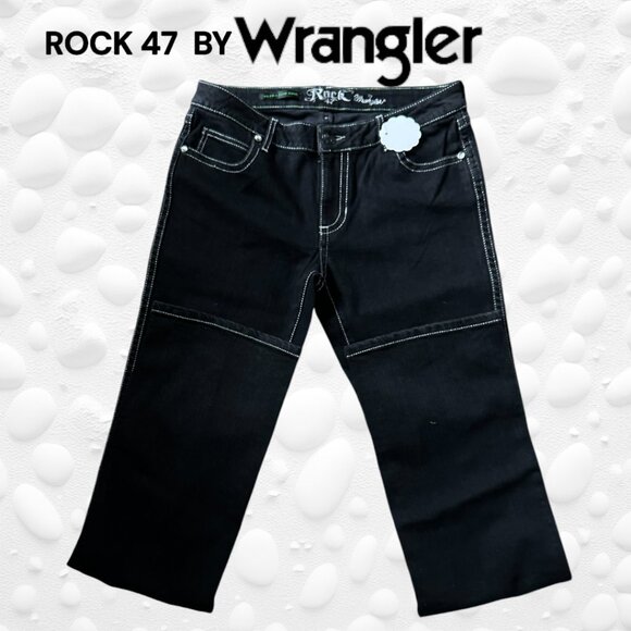 LADIES "ROCK 47 BY WRANGLER" (Tall) Ultra Low Rise- 32" NWOT - Picture 1 of 8